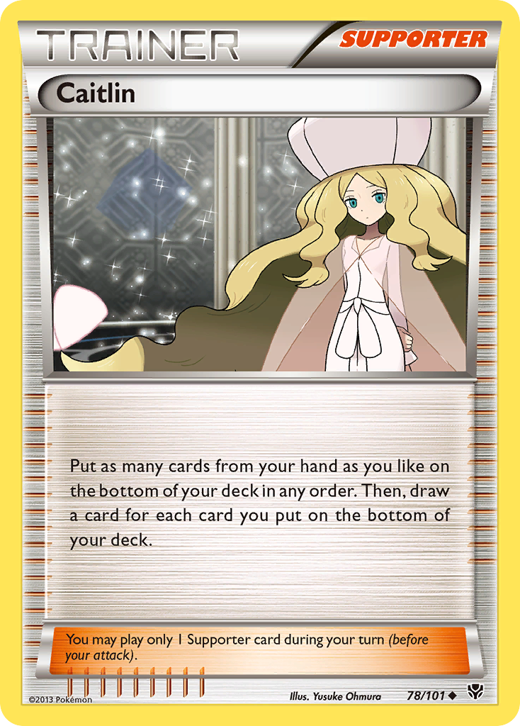 Caitlin (78/101) [Black & White: Plasma Blast] | Jomio and Rueliete's Cards and Comics