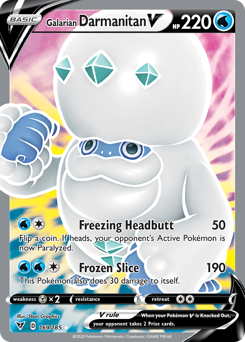 Galarian Darmanitan V (169/185) [Sword & Shield: Vivid Voltage] | Jomio and Rueliete's Cards and Comics