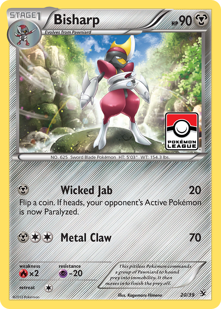 Bisharp (20/39) [XY: Kalos Starter Set] | Jomio and Rueliete's Cards and Comics