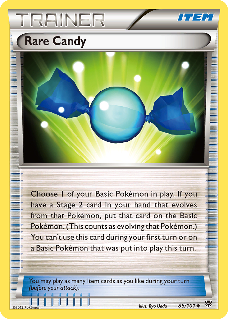 Rare Candy (85/101) [Black & White: Plasma Blast] | Jomio and Rueliete's Cards and Comics