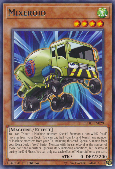 Mixeroid [LEDU-EN029] Rare | Jomio and Rueliete's Cards and Comics