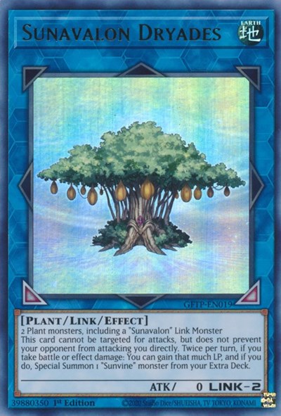 Sunavalon Dryades [GFTP-EN019] Ultra rare | Jomio and Rueliete's Cards and Comics
