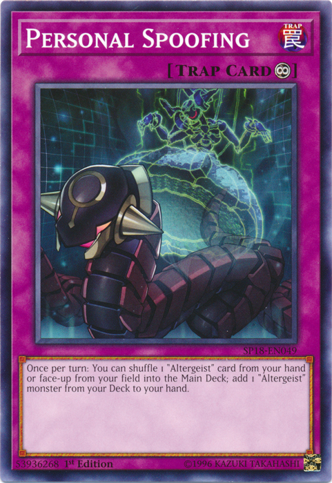 Personal Spoofing [SP18-EN049] Common | Jomio and Rueliete's Cards and Comics
