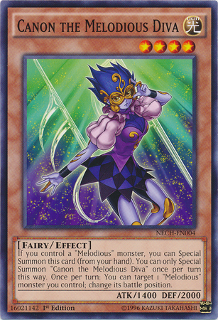 Canon the Melodious Diva [NECH-EN004] Common | Jomio and Rueliete's Cards and Comics