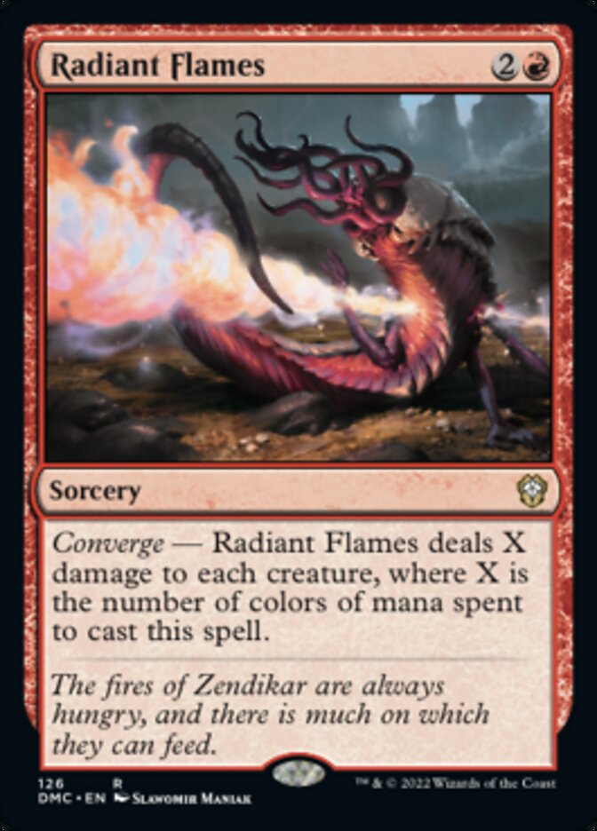 Radiant Flames [Dominaria United Commander] | Jomio and Rueliete's Cards and Comics
