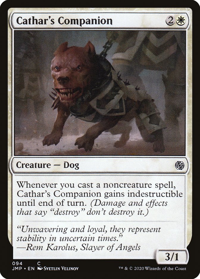 Cathar's Companion [Jumpstart] | Jomio and Rueliete's Cards and Comics