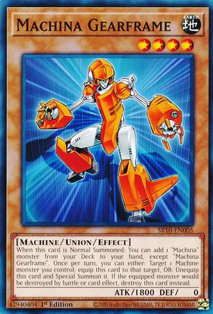 Machina Gearframe [SR10-EN005] Common | Jomio and Rueliete's Cards and Comics