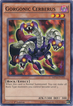 Gorgonic Cerberus [MP14-EN195] Common | Jomio and Rueliete's Cards and Comics