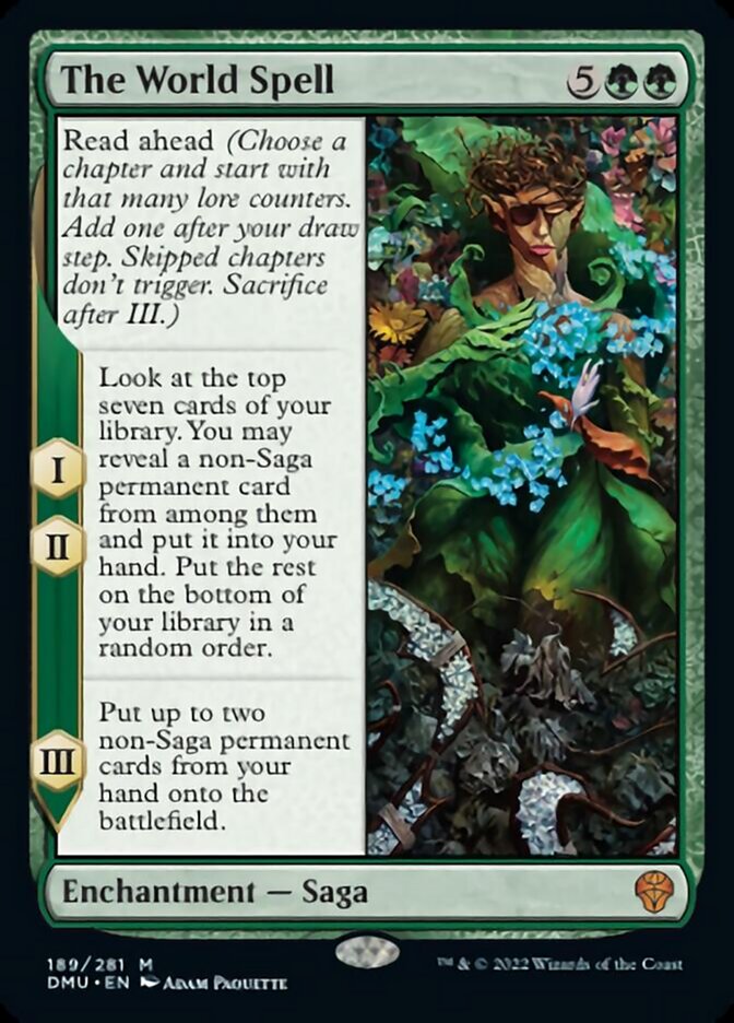 The World Spell [Dominaria United] | Jomio and Rueliete's Cards and Comics