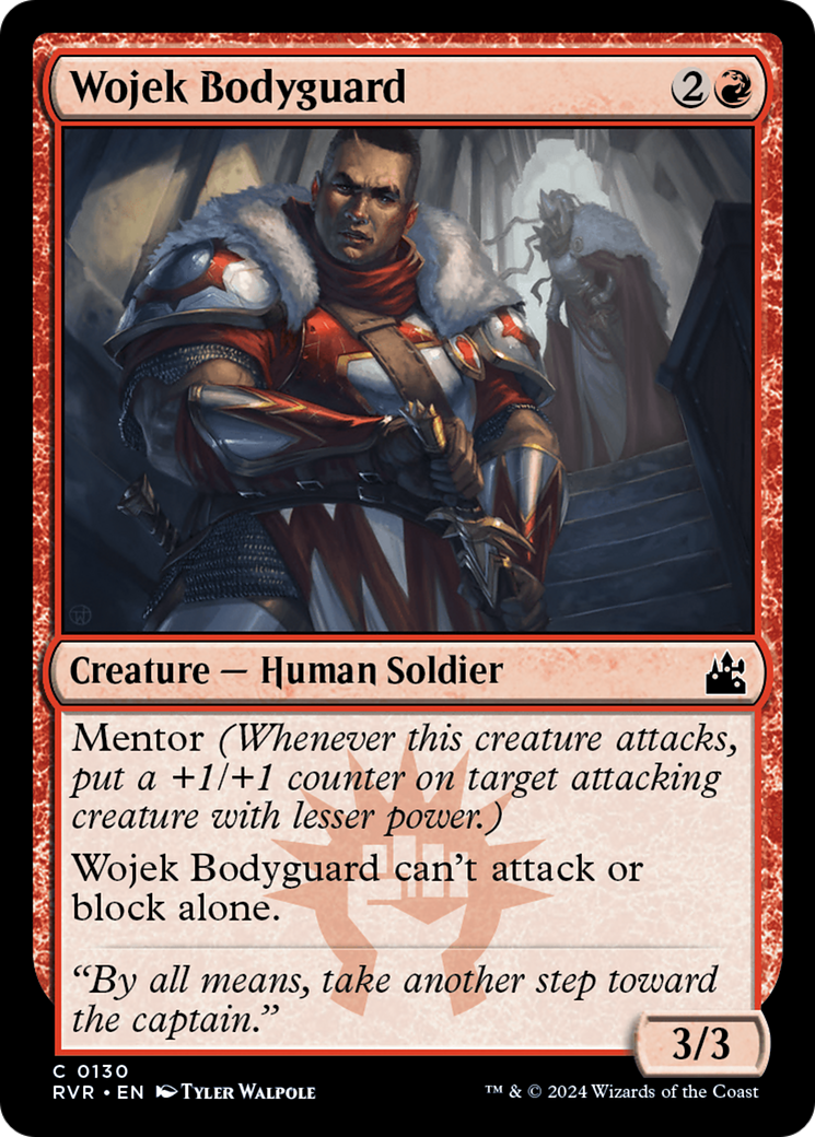 Wojek Bodyguard [Ravnica Remastered] | Jomio and Rueliete's Cards and Comics