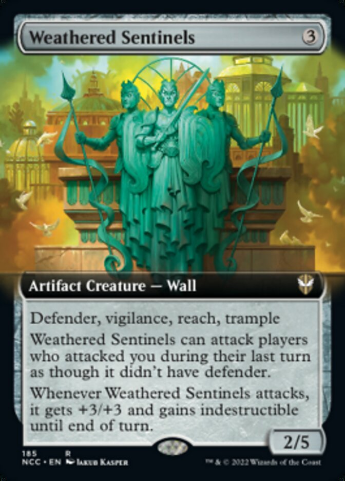 Weathered Sentinels (Extended Art) [Streets of New Capenna Commander] | Jomio and Rueliete's Cards and Comics