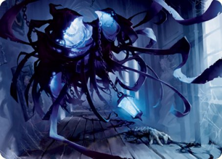 Spectral Adversary Art Card [Innistrad: Midnight Hunt Art Series] | Jomio and Rueliete's Cards and Comics