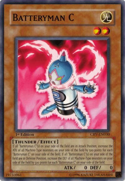 Batteryman C [CRV-EN030] Common | Jomio and Rueliete's Cards and Comics