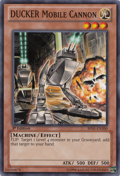 DUCKER Mobile Cannon [BP01-EN200] Common | Jomio and Rueliete's Cards and Comics