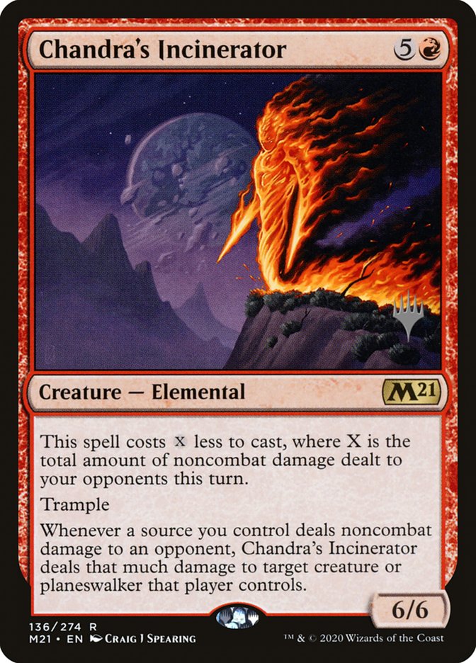 Chandra's Incinerator (Promo Pack) [Core Set 2021 Promos] | Jomio and Rueliete's Cards and Comics