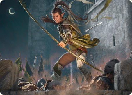Legolas, Counter of Kills Art Card [The Lord of the Rings: Tales of Middle-earth Art Series] | Jomio and Rueliete's Cards and Comics