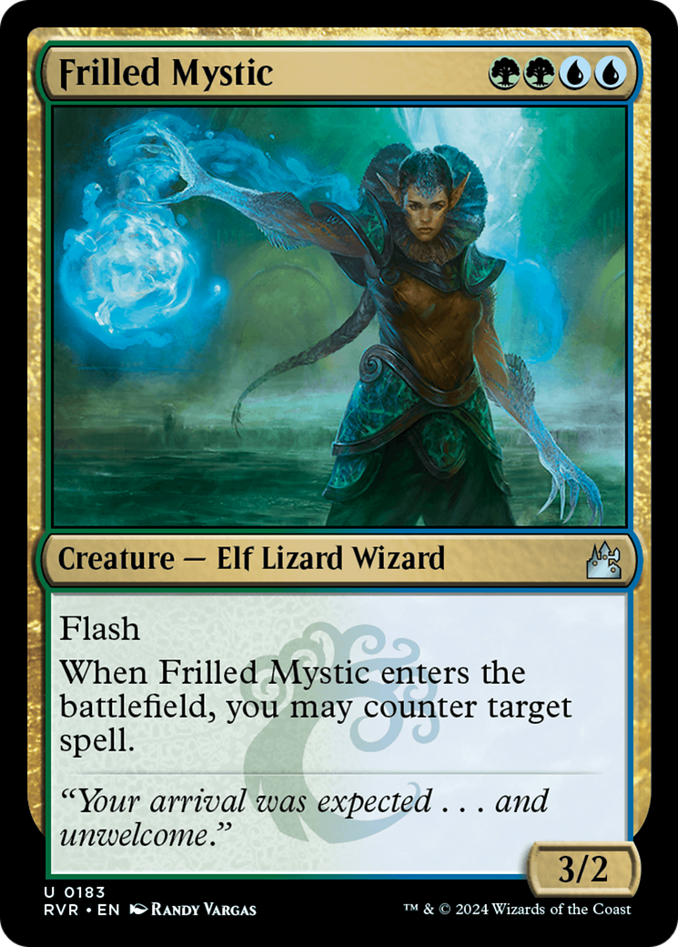 Frilled Mystic [Ravnica Remastered] | Jomio and Rueliete's Cards and Comics