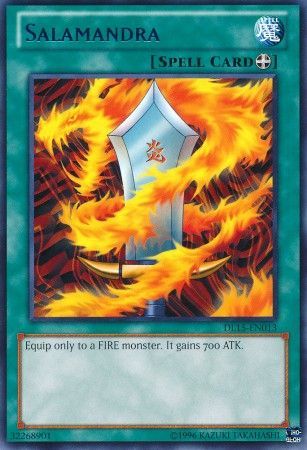 Salamandra (Blue) [DL15-EN013] Rare | Jomio and Rueliete's Cards and Comics