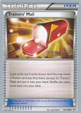 Trainers' Mail (92/108) (Black Dragon - Shuntu Sadahiro) [World Championships 2016] | Jomio and Rueliete's Cards and Comics