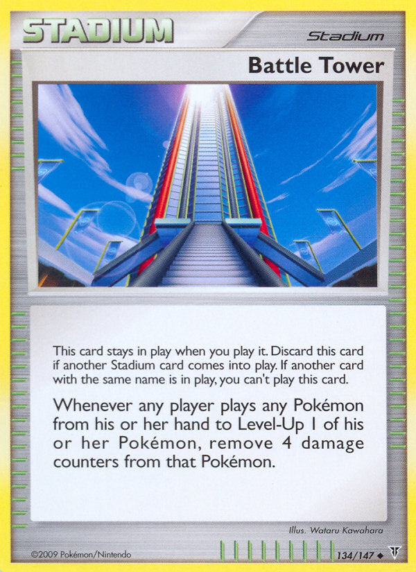 Battle Tower (134/147) [Platinum: Supreme Victors] | Jomio and Rueliete's Cards and Comics