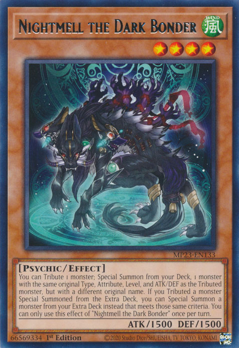 Nightmell the Dark Bonder [MP23-EN133] Rare | Jomio and Rueliete's Cards and Comics