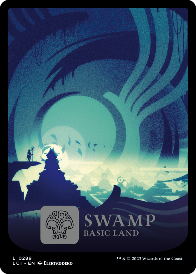 Swamp (0289) [The Lost Caverns of Ixalan] | Jomio and Rueliete's Cards and Comics