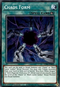Chaos Form [LDS2-EN025] Common | Jomio and Rueliete's Cards and Comics