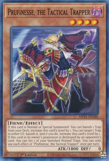 Prufinesse, the Tactical Trapper [MP21-EN180] Common | Jomio and Rueliete's Cards and Comics