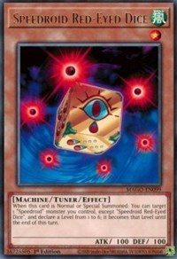 Speedroid Red-Eyed Dice [MAGO-EN099] Rare | Jomio and Rueliete's Cards and Comics