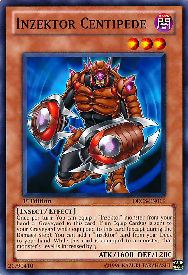 Inzektor Centipede [ORCS-EN019] Common | Jomio and Rueliete's Cards and Comics