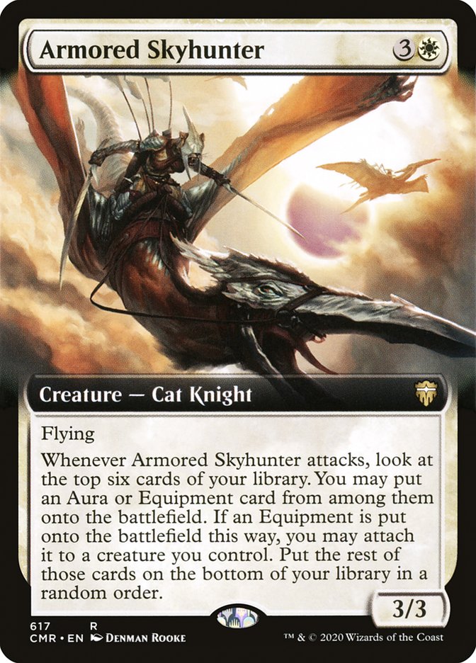 Armored Skyhunter (Extended Art) [Commander Legends] | Jomio and Rueliete's Cards and Comics