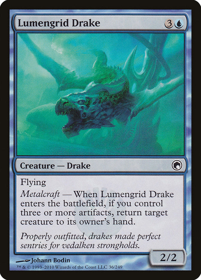 Lumengrid Drake [Scars of Mirrodin] | Jomio and Rueliete's Cards and Comics