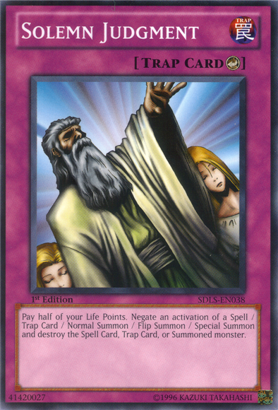 Solemn Judgment [SDLS-EN038] Common | Jomio and Rueliete's Cards and Comics