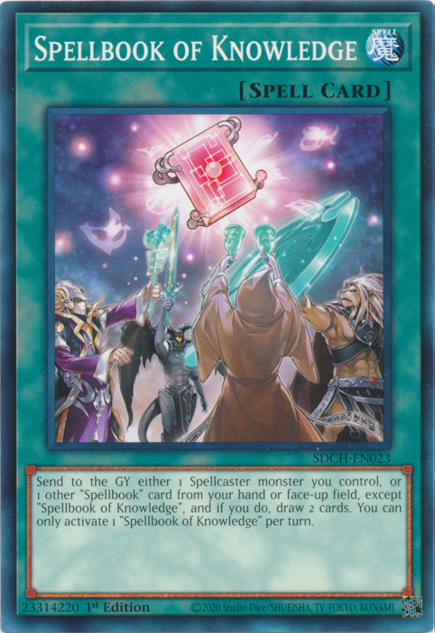 Spellbook of Knowledge [SDCH-EN023] Common | Jomio and Rueliete's Cards and Comics