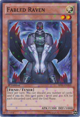Fabled Raven [BP01-EN205] Starfoil Rare | Jomio and Rueliete's Cards and Comics