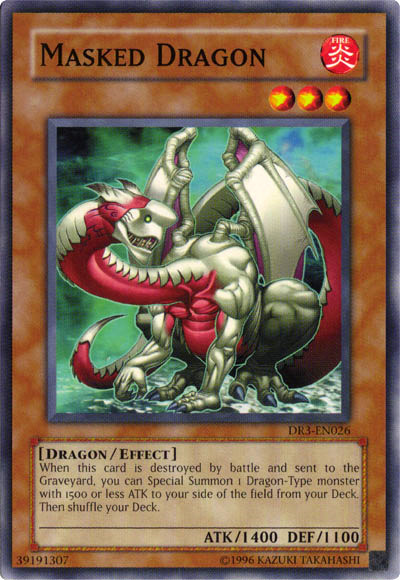 Masked Dragon [DR3-EN026] Common | Jomio and Rueliete's Cards and Comics