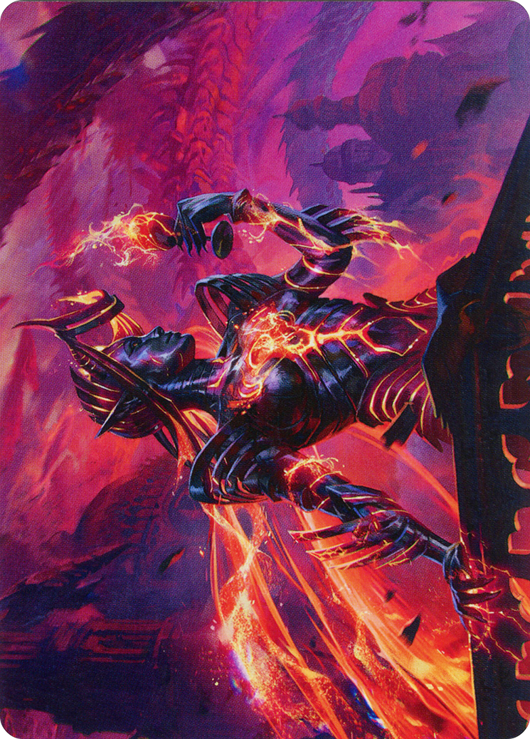 Ayara, Furnace Queen Art Card [March of the Machine Art Series] | Jomio and Rueliete's Cards and Comics
