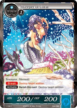 Sweeper of Coral (1-102) [The Dawn of Valhalla] | Jomio and Rueliete's Cards and Comics