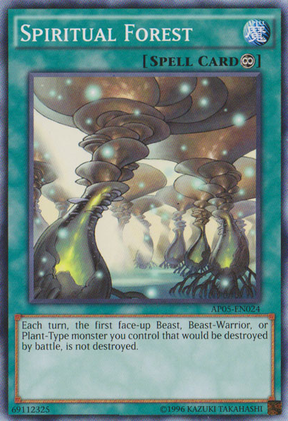 Spiritual Forest [AP05-EN024] Common | Jomio and Rueliete's Cards and Comics