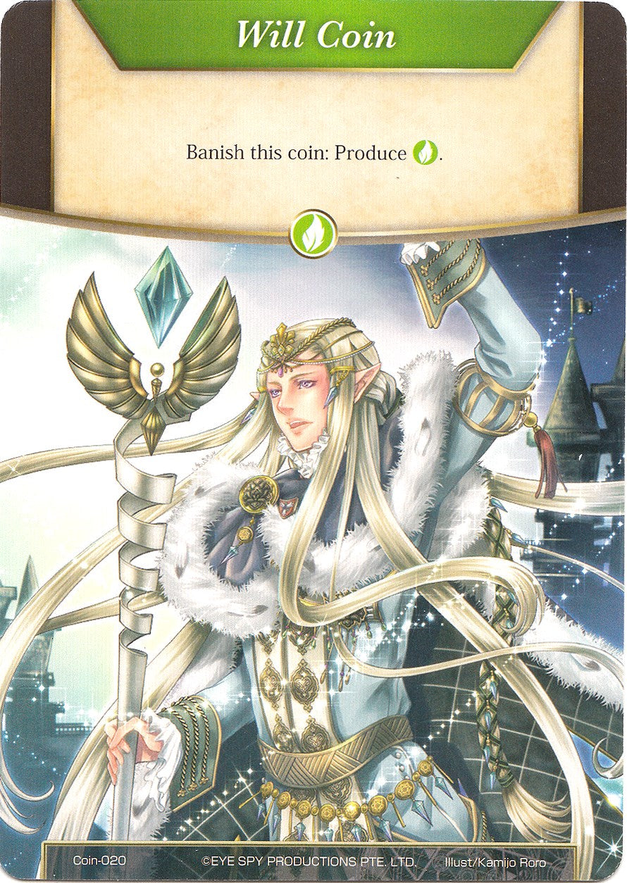 Will Coin (Coin-020) - Faerur Letoliel (Coin-020) [Alice Origin II] | Jomio and Rueliete's Cards and Comics