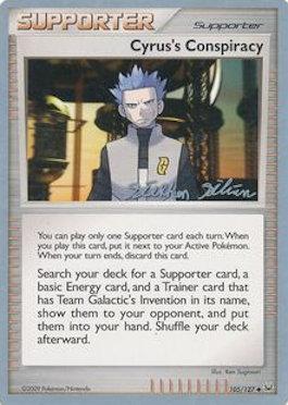 Cyrus's Conspiracy (105/127) (Luxdrill - Stephen Silvestro) [World Championships 2009] | Jomio and Rueliete's Cards and Comics