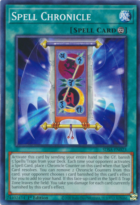 Spell Chronicle [SDSA-EN023] Common | Jomio and Rueliete's Cards and Comics