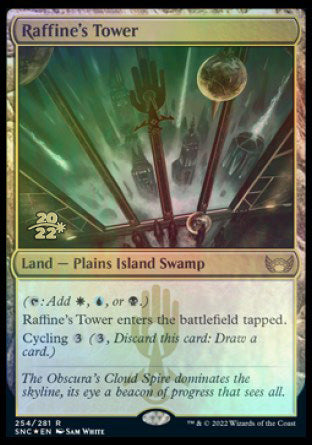 Raffine's Tower [Streets of New Capenna Prerelease Promos] | Jomio and Rueliete's Cards and Comics