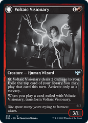 Voltaic Visionary // Volt-Charged Berserker [Innistrad: Double Feature] | Jomio and Rueliete's Cards and Comics