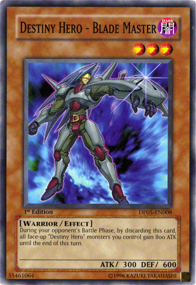 Destiny Hero - Blade Master [DP05-EN008] Common | Jomio and Rueliete's Cards and Comics