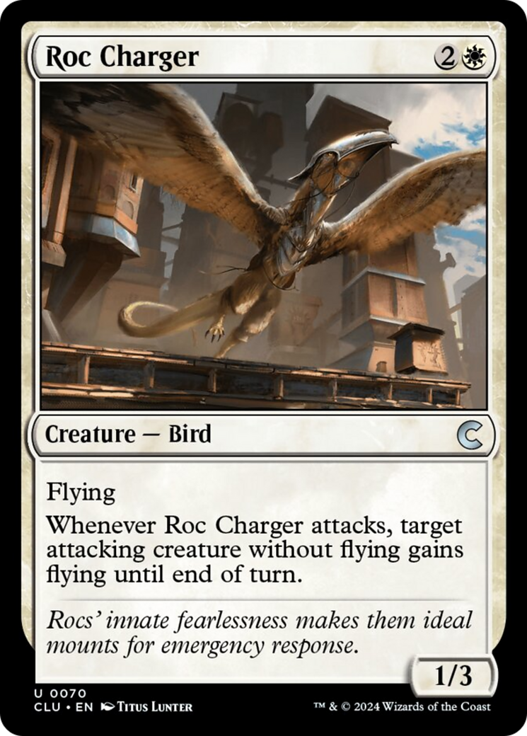 Roc Charger [Ravnica: Clue Edition] | Jomio and Rueliete's Cards and Comics
