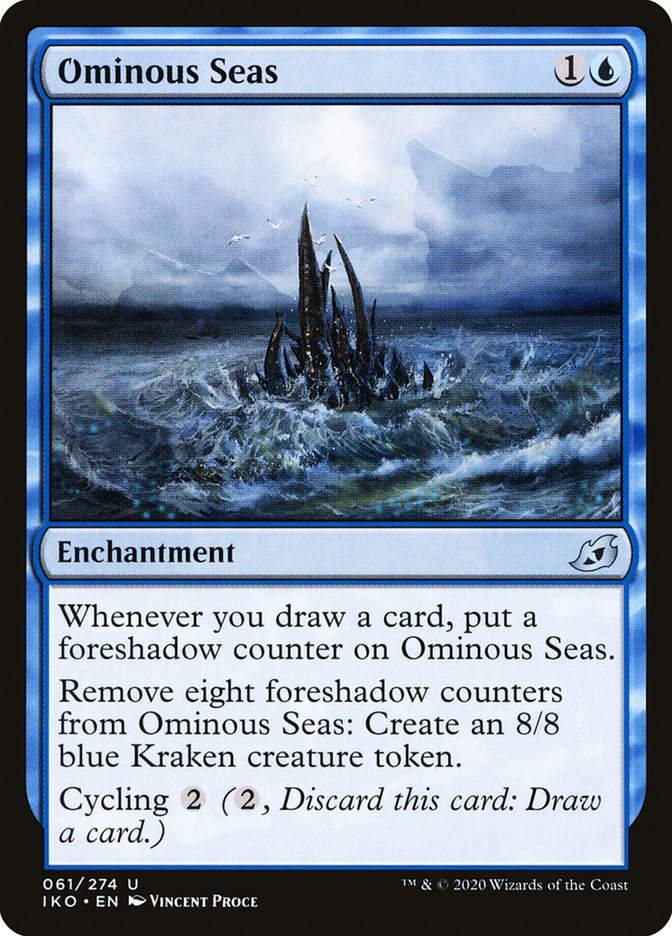 Ominous Seas [Ikoria: Lair of Behemoths] | Jomio and Rueliete's Cards and Comics