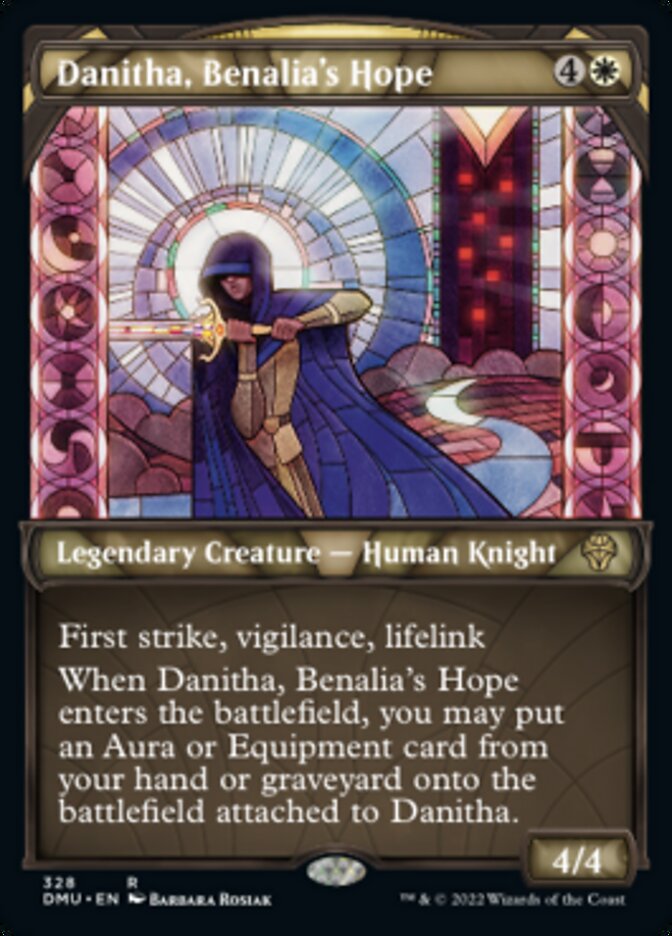 Danitha, Benalia's Hope (Showcase Textured) [Dominaria United] | Jomio and Rueliete's Cards and Comics
