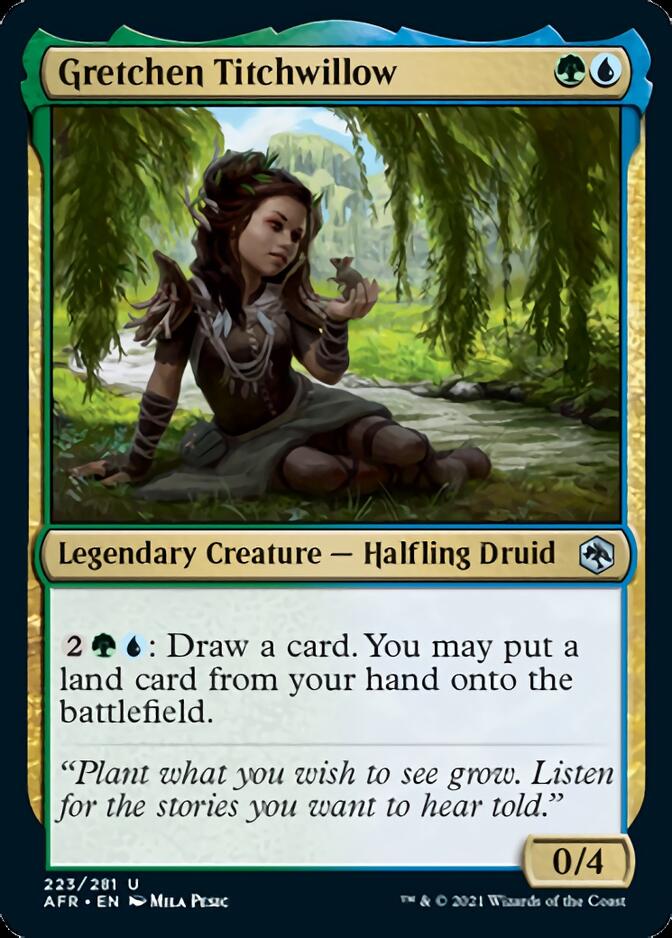 Gretchen Titchwillow [Dungeons & Dragons: Adventures in the Forgotten Realms] | Jomio and Rueliete's Cards and Comics