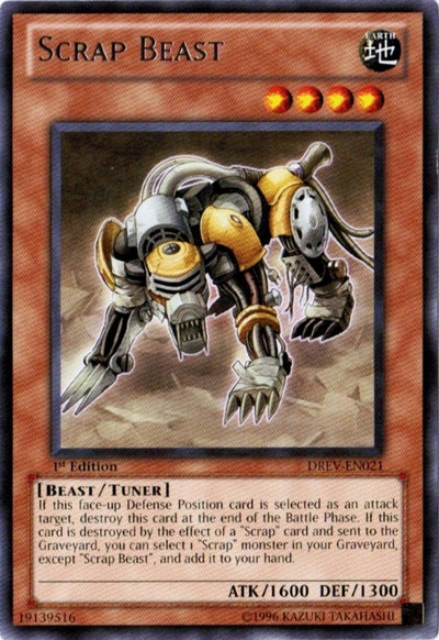 Scrap Beast [DREV-EN021] Rare | Jomio and Rueliete's Cards and Comics